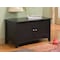 Alaterre Furniture Shaker Cottage Storage Cabinet Bench, Charcoal Gray ASCA05BL - alternate 2